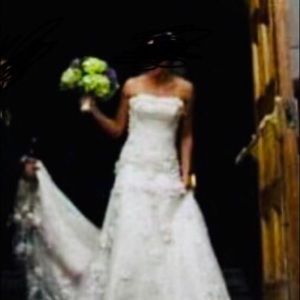 Rihanna Royals Maggie Sottero Wedding Dress